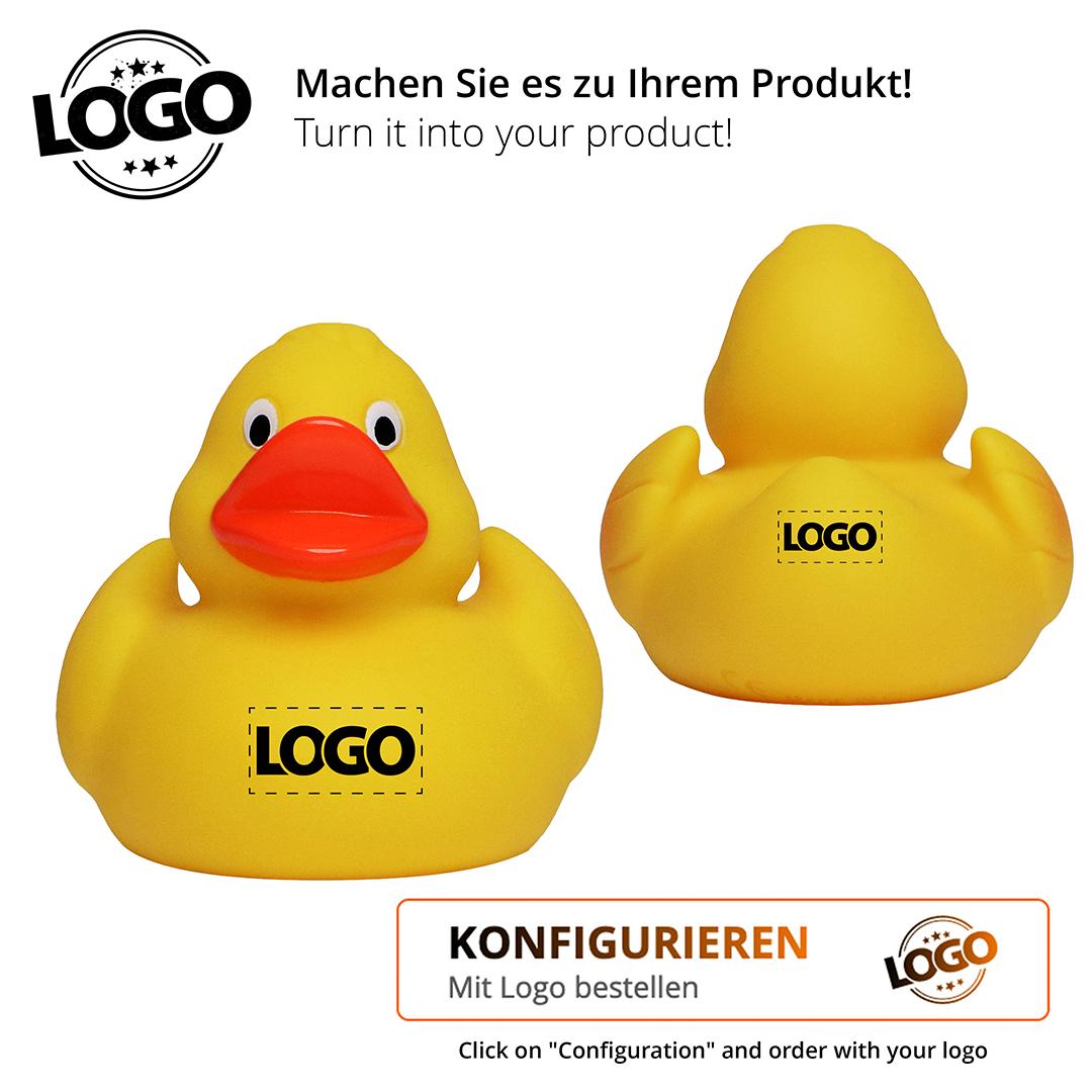 M131022 Gelb/orange - Badeente Style - mbw